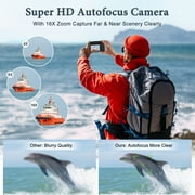 4K Digital Camera,16X Digital Zoom,64MP Front and Rear Camera for Photography and Video Autofocus Anti-Shake,Vlogging Camera with Ultra Bright Flash-Black