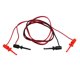 thumbnail image 1 of Multímetro Pruebas eléctricas Prueba Gancho Juego de cables Cable 1M Unique Bargains cables de prueba, 1 of 3