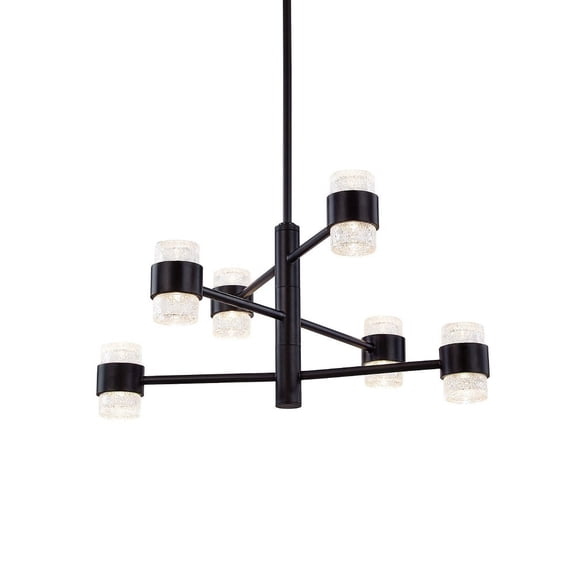 EP48224-BK-Kuzco Lighting-Copenhagen - 36W LED Outdoor Pendant-11.75 Inches Tall and 24 Inches Wide