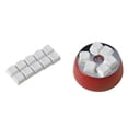 thumbnail image 2 of 10PCS Original Full Resin Keycaps Smooth Surfaces Reflective Keycap Set Ceramic Texture for Mechanical Keyboard, 2 of 9
