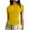 Yellow, variant on Giftesty Tops for Women Short Sleeve Solid Color Basics Crewneck Casual Top Pullover T-Shirt