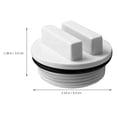 thumbnail image 2 of Worgeous 3pcs Plastic Pool Plugs Pool Return Line Plugs Pool Plugs for Inground Pools Above Ground Pool, 2 of 8