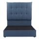 thumbnail image 1 of Box Base Cama Matrimonial+Cabecera Kenzo Azul, 1 of 8