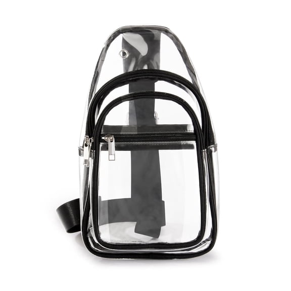 Youersen Clear Crossbody Bag for Stadium Events, Transparent Sling Purse for Women, Concerts and Sports