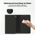 thumbnail image 2 of MP 31.5-In. x 15.75-In. PU Leather Desk Mat (Graphite Black), 115-1001P01, 2 of 2