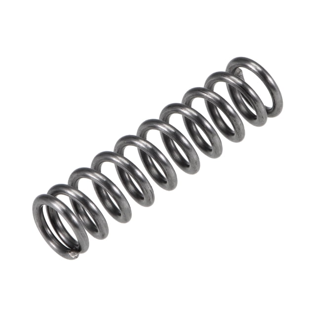 Unique Bargains Compressed Spring,8mm OD, 1.2mm Wire Size, 19.5mm Compressed Length, 30mm Free Length,55.9N Load Capacity-65Mn,15pcs