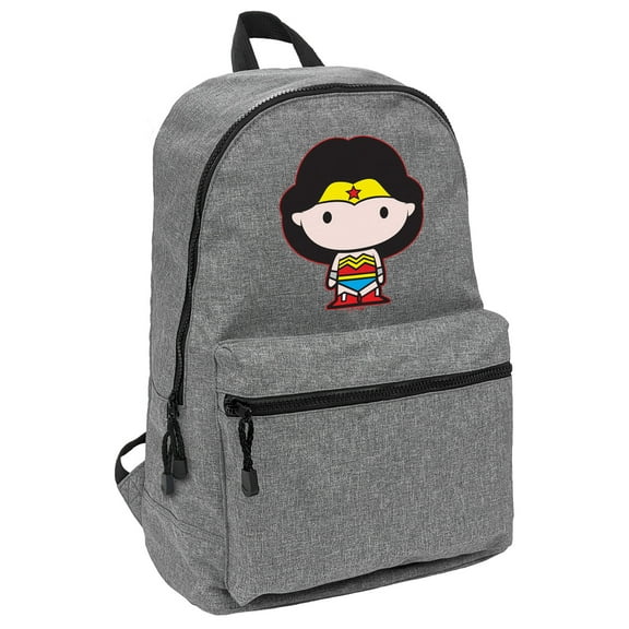 Wonder Woman Cute Chibi Character Lightweight Backpack for Work School Daily Use Packable for Travel