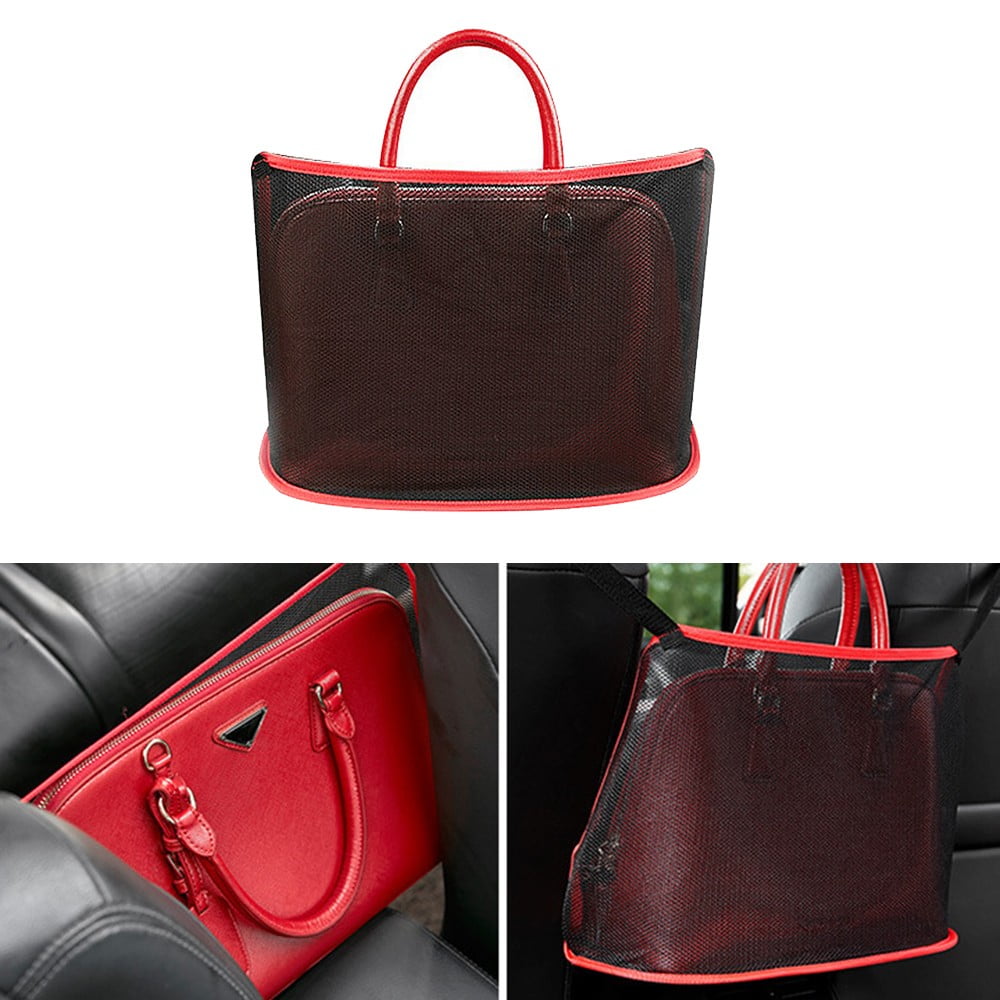 Car Net Pocket Handbag Holder Organizer Seat Side Storage