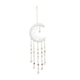 thumbnail image 2 of WWV Moon Macrame Dreamcatcher Suncatcher with Crystal Prisms Boho Wall Hanging Decor for Bedroom Window Nursery Living Room Home Gift, Gift for Family, 2 of 7