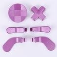 thumbnail image 3 of 【18 Piezas Púrpura】Para Xbox One Elite 2 Reemplazo Metal Mejorado Pick Thumb Grip Core Joystick Kit Accesorio (Púrpura), 3 of 9