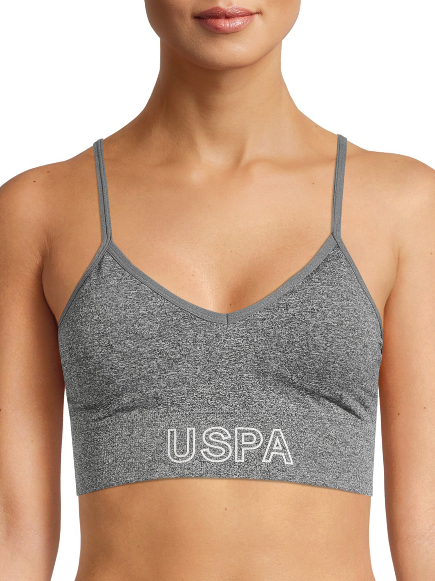 U.S. Polo Assn. Women's Tag-Free Seamless Comfort Bra Set, 3-Pack - image 2 of 3