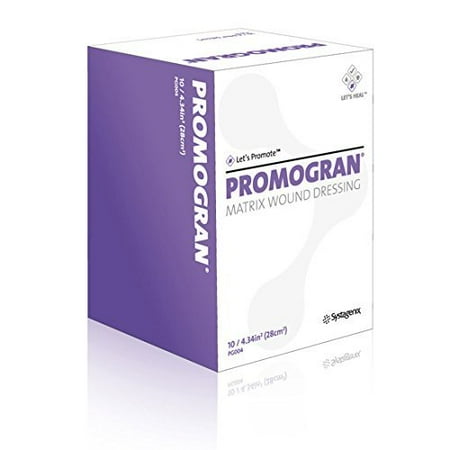 Matrix Wound Dressing - Prisma Matrix Wound Dressing - 4.34 sq. in. - Box of one unit by JNJ, One Single Dressing, Promogran Prisma Matrix Wound Dressing MA028 By Promogran