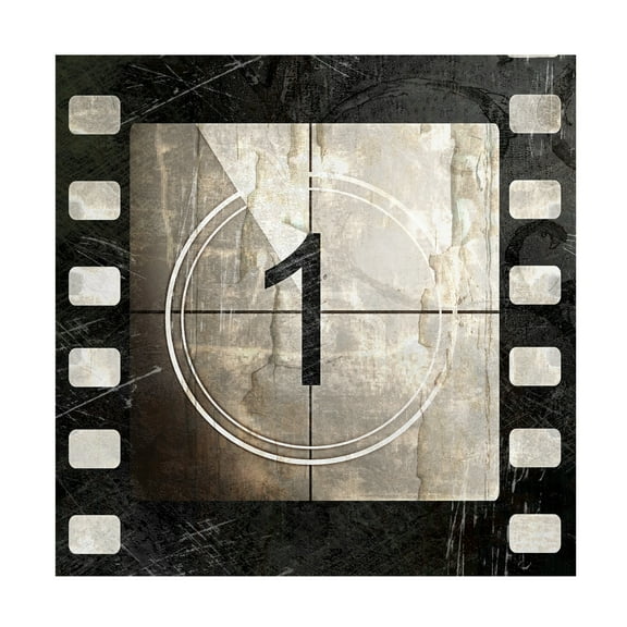 Trademark Fine Art Color Bakery Vintage Countdown I Canvas Wall Art - 14x14