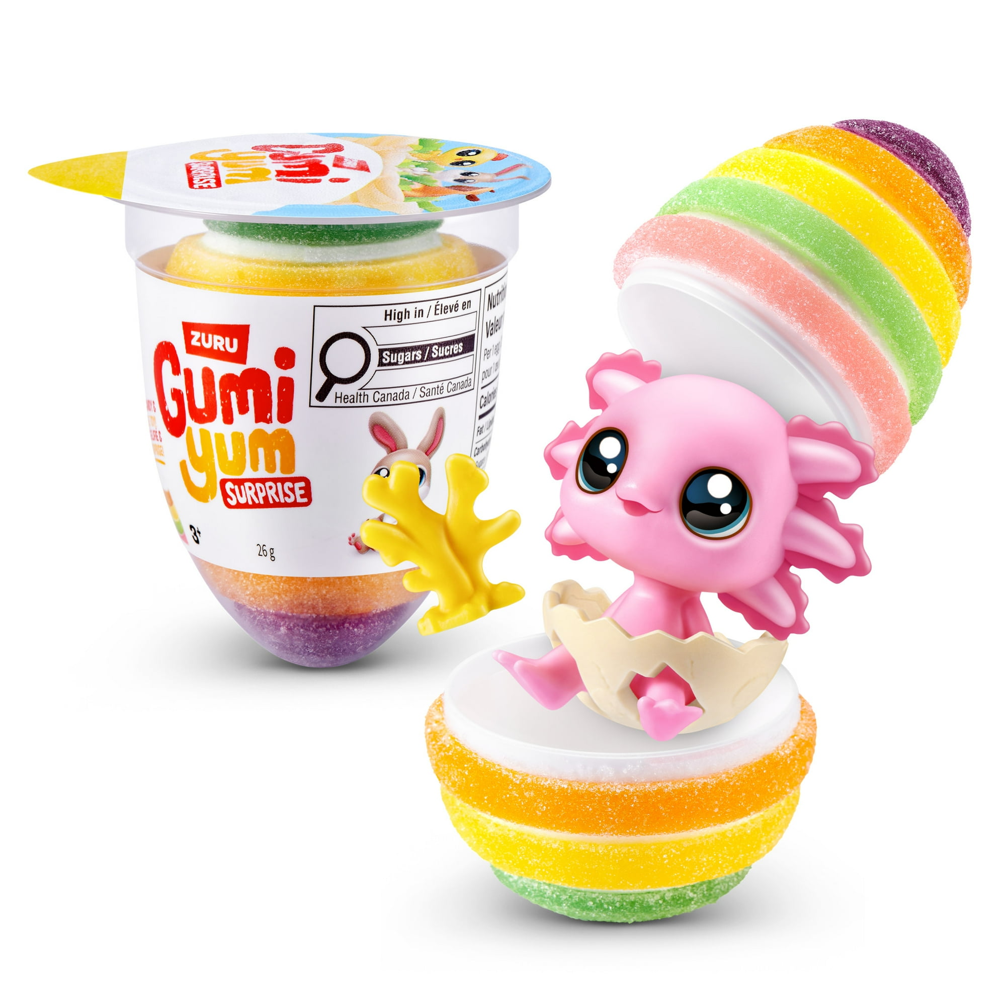 Gumi Yum Surprise Easter 26G Gummy And Toy Product Girls & Boys