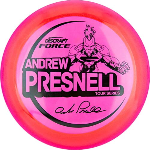 Discraft Limited Edition 2021 Tour Series Andrew Presnell Metallic Tour Z Force Distance Driver Golf Disc [Colors May Vary] - 173-174g