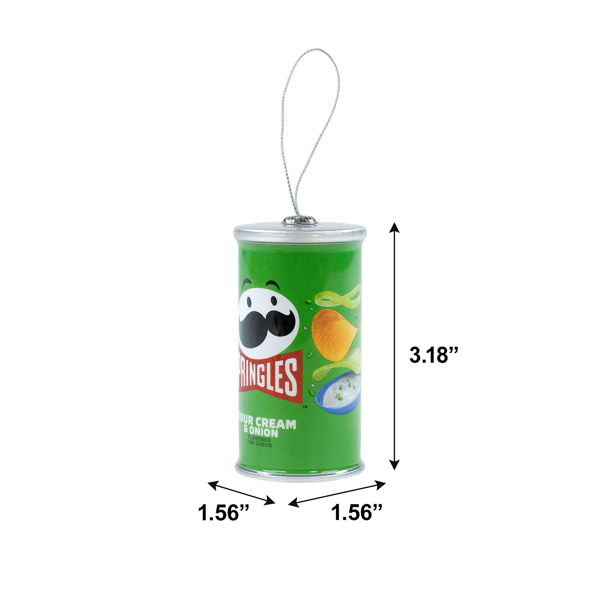 Pringles Sour Cream & Onion Christmas Tree Ornament, 1 Count