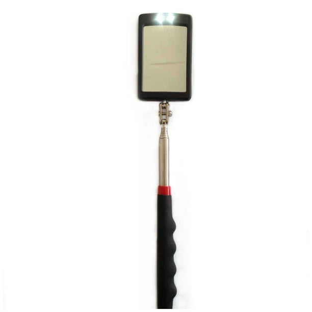 Kenally Espejo de inspección de acero inoxidable, herramientas de reparación de rotación libre de 360 grados, espejos telescópicos, agarre Automoción decorativa y accesorios Kenally VI006678-00