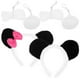 thumbnail image 3 of 2 juegos de accesorios de cosplay de panda, diademas con orejas de panda, colas y pajaritas para cosplay de panda, 3 of 6