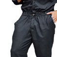 thumbnail image 3 of Combinaison Homme Couleur Unie Col Rabattu Manches Longues Combinaisons pour Garçons, 3 of 5