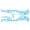 Blue, variant on Walbest Universal Car Auto Vehicle Body Side Hood Lovely Butterfly Note Decals Stickers Decor