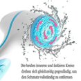 thumbnail image 4 of Facial Cleansing Brush, Waterproof Electric Face Brush Two-way Rotation With 3 Brush Heads Usb Rechargeable Facial Cleansing Device For Exfoliation Sk, 4 of 5