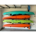 thumbnail image 6 of Kayak Wall Mount, 4 Level Garage Hanger, Black Steel, 6 of 6