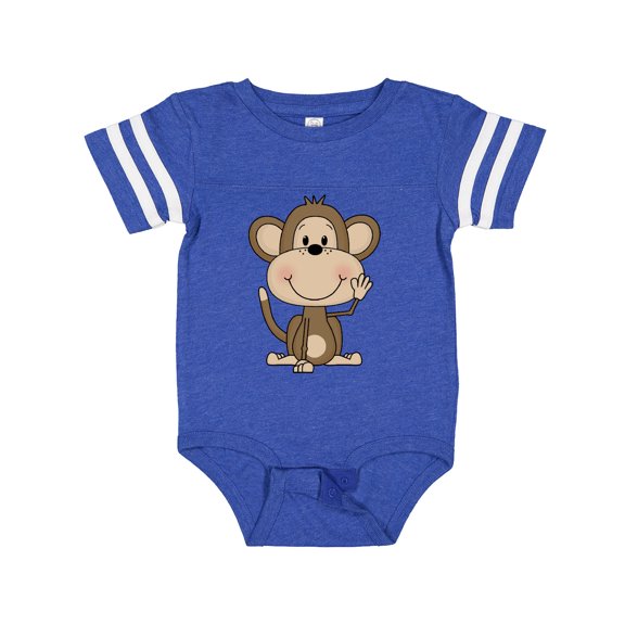 Inktastic Monkey Boys or Girls Baby Bodysuit