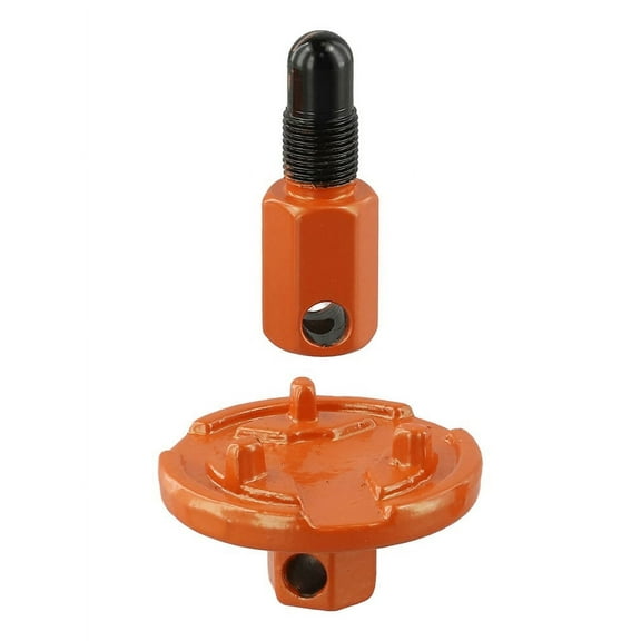 Chainsaw Clutch Flywheel Removal Tool with Piston Stopper and Expander