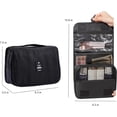 thumbnail image 1 of Weavehouse Neceser de Viaje con Gancho, Neceser Colgante para Mujer, Neceser de Viaje para Maquillaje, Organizador Pequeño de Neceser de Viaje, 1 of 5