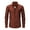 Red a1, variant on Mens Button Down Shirts Wrinkle Free 4-Way Stretch Plaid Print Long Sleeve Dress Shirt Business Casual Blouse XS-3XL