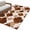 Dark Brown, variant on Runner Rug 2 x 6 Ft, Sage Green Geometric Moroccan Washable Non-Slip Floor Mat for Kitchen Hallway/Entryway, Abstract Art Ombre Modern Long Kitchen Runner Area Rugs for Living Room, Low-Profile