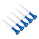 thumbnail image 3 of Paquete de tees de Golf de plástico ajustables, 5 uds., reduce la fricción, suministros de entrenamiento de Golf, 3 of 8