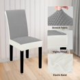 thumbnail image 4 of Juego de fundas impermeables para sillas de comedor Easy-Going, tamaño XL, 2 unidades, 4 of 7