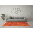 thumbnail image 3 of Ahgly Company Indoor Rectangle Oriental Orange Industrial Area Rugs, 2' x 5', 3 of 4