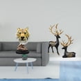 thumbnail image 2 of Colección Moderna De Esculturas De Figuras De Animales Para La Entrada, Sala De Estar, Estantería, Mesa, Pasillo, Armario, Decoración De Mesa Para Bodas O Inauguraciones De Casas., 2 of 8