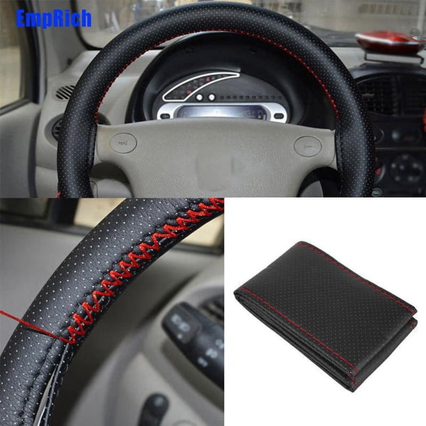 TOYOUN Juego Completo De Fundas Asientos Coche Universal Piel Sintético Funda De Asiento Para Coche Impermeable Protector Para Asientos Delanteros Y