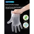 thumbnail image 5 of Gants Jetables en TPE pour la Cuisine, Cuisson, Latex, Transparents, Caoutchouc Durable, Nitrile Épais, Qualité Alimentaire, Qualité Alimentaire, 5 of 5