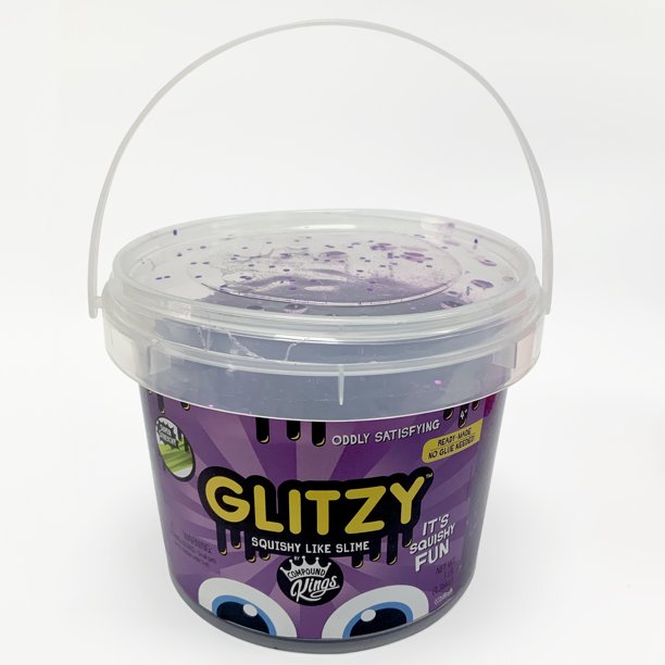 Compound Kings 3 Lb Glitzi Purple Bucket Of Slime
