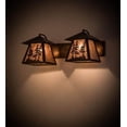 thumbnail image 4 of Meyda Tiffany 182080 Tall Pines 2 Light 24" Wide Vanity Light - Copper, 4 of 4
