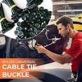 thumbnail image 4 of HUGFEGWE Nylon Universal Cable Tie Buckle, Heavy Duty Self-Locking Zip Ties Holder with Pin & Button Design, Multipurpose Plastic Cable Ties Tool for Car Repair, UV Resistant Zipties for AZ824-26748, 4 of 7