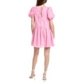 thumbnail image 2 of English Factory womens  Checkered Mini Dress, xs, Pink, 2 of 3