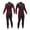 #0015-Red, variant on Qiyinn Men Wetsuits Neoprene Wet Suit Back Front Zip in Cold Water for Surfing Swimming Diving