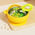 thumbnail image 3 of LLDYYDS Stainless Steel Baby Bowls with Suction,Toddlers Bowl & Removable Silicone Suction Kids Bowl, Anti Scald Non Toxic Snack Container for Baby Food Feeding, 3 of 8