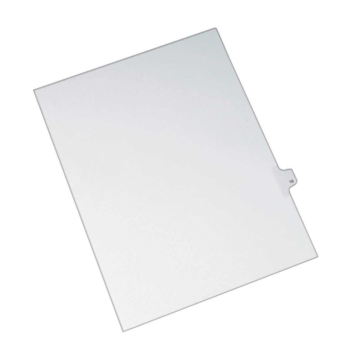 Avery Individual Legal Dividers Allstate Style, Letter Size, Side Tab 18 (82216)