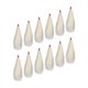 thumbnail image 3 of 12 piezas de pesca Bucktail Hair Teaser ligero hecho a mano suministros enchufe para río, 3 of 8