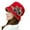 Red, variant on UDIYO Knitted Hat Warm-keeping Super Soft Cotton Ultra-thick Women's Warm Winter Ear Protection Hat for Autumn