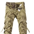 thumbnail image 4 of CEHVOM Pantalons Décontractés d'Extérieur pour Hommes, Multi-Poches, Lavés, 4 of 4