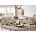thumbnail image 6 of BLAZANT 75” Large Loveseat Sofa, 2 Seater Couch with Storage, Deep Seat Sofa with USB& Type-C Ports, Home Sofa Couch for Living Room Bedroom, 6 of 9
