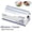C, variant on 100PCS Tin Foil Aluminum Wraps | 228x273mm Aluminum Foil Sheets | Pre-Cut Pop-Up Dispenser for Food Wrap | Hot Dog or Sandwich Wrap | Food Storage | Baking | Kitchen Use