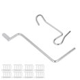 thumbnail image 3 of Kit de reparación de cercas, 41 piezas Herramienta tensora de alambre para cercas Tensor de alambre de púas Diseñado para el futuro, 3 of 9